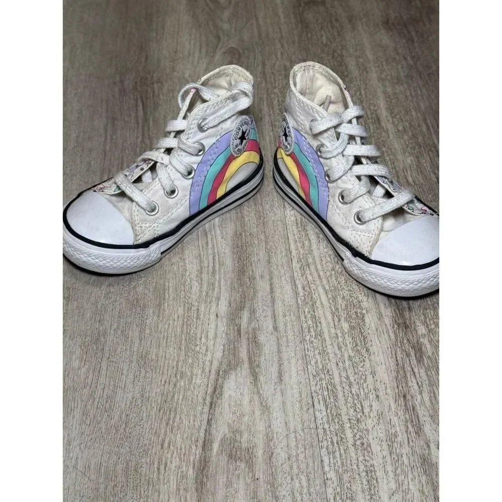Converse Unicorn Girls Hi Tops Shoes‎ Sneakers kids size 5